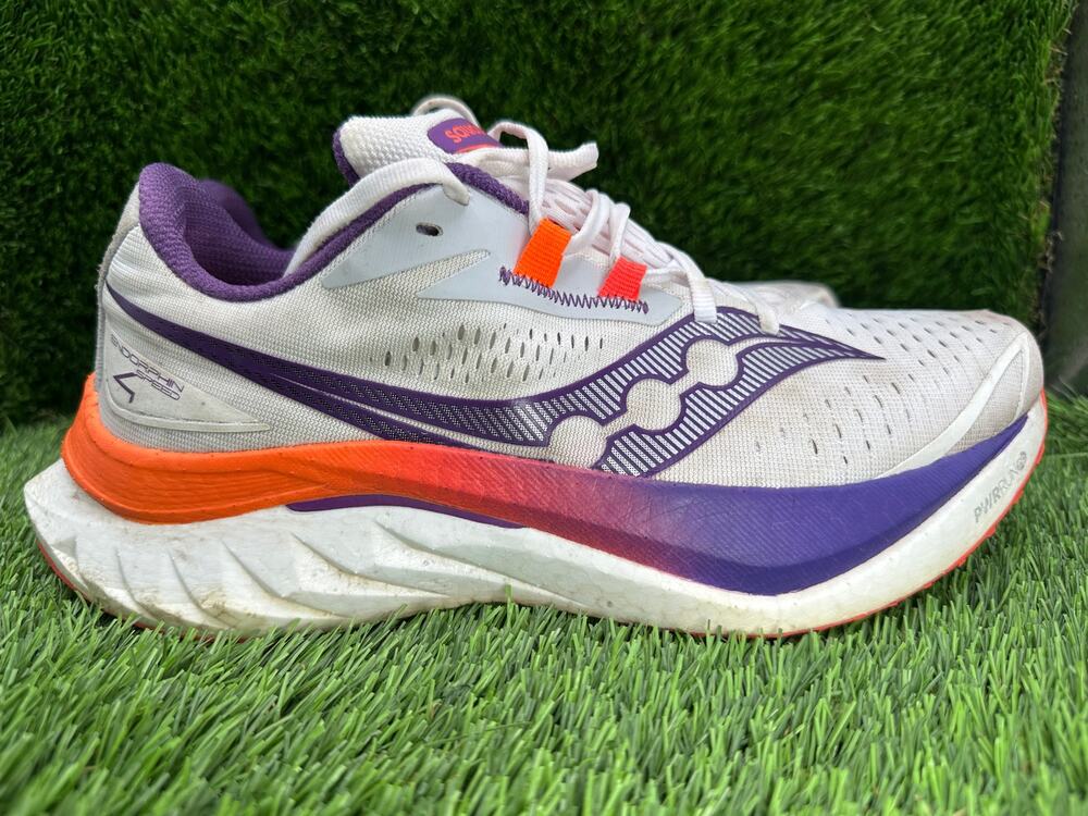 Saucony Endorphin Speed 4 S10940-129 Athletic Sneaker Women's 9.5 White Mesh Gym